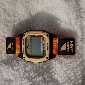 Freestyle Shark Aloha Tiki Peach Watch Unisex 37mm Night Vision Digital Needs Ba
